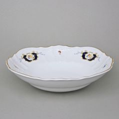 Bowl compot 25 cm, Thun 1794 Carlsbad porcelain, BERNADOTTE arms