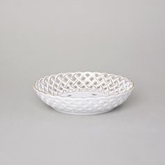 Bowl round perforated 18 cm, Hazenka, Cesky porcelan a.s.