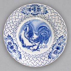 Annual plate 2011 18 cm, Original Blue Onion Pattern