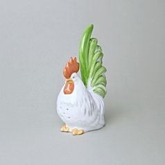 Rooster Salt shaker 14 cm, Lindner porcelain