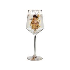 Wine glass Gustav Klimt - Adele Bloch-Bauer, 0,45 l, Glass, Goebel