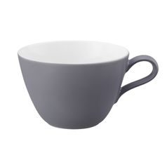 Cup breakfast 0,37 l, Elegant Grey 25675, Seltmann Porcelain
