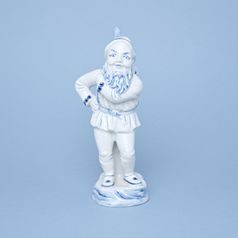 A Dwarf With An Accordion 22,5 x 10 x 10 cm, Original Blue Onion pattern