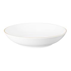 Liberty gold line: Plate deep 21 cm, Seltmann porcelain