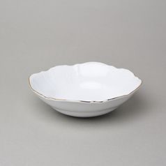 Bowl 19 cm, Thun 1794, karlovarský porcelán, BERNADOTTE gold line
