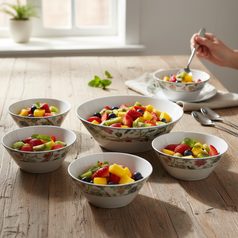 Talířová souprava pro 6 osob, Thun 1794, karlovarský porcelán, TOM 30005