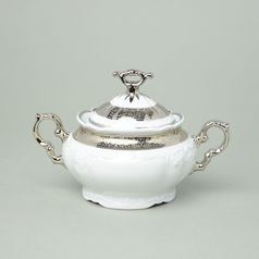 Sugar bowl 400 ml, Marie Louise 88042 platinum, Thun 1794 a.s.