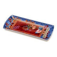 Platter 25 x 11,5 cm, Lamart Foulard