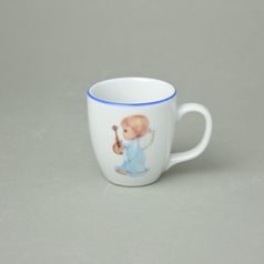 Mug Harry mini 80 ml, Angel - blue, Český porcelán a.s.