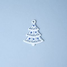 Vánoční ozdoba - stromeček prolamovaný 8,5 cm, Cibulák, originální z Dubí