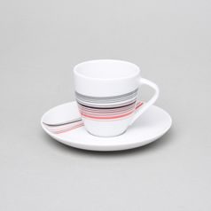 Cup 150 ml + saucer 140 mm, Thun 1794 karlovarský porcelán, SYLVIE 80382