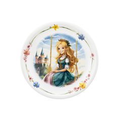 Princess: Plate dessert 19 cm, Compact 65500, Seltmann porcelain