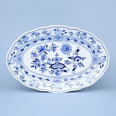 Kvarta: Mísa oválná 35 cm, Cibulák, originální z Dubí, 4.j.