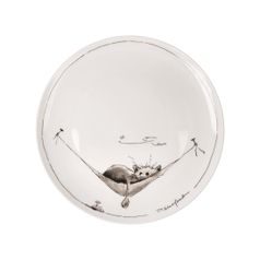 Plate Just Relax 23 / 23 / 2cm, Fine Bone China, P. Schnellhardt, Goebel