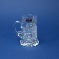 Třetinka rovná - sklenice 300 ml, brus Maia, Bohemia Crystal