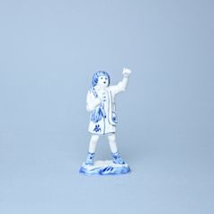 Chlapec s píšťalou 10,8 cm, Cibulák, originální z Dubí