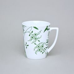 Mug Sisi 250 ml, Green onion pattern, Cesky porcelan a.s.