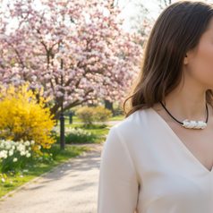 Earrings: Dots - Blue Decors, 3 variants, Porcelain Jewels Studio Mallys