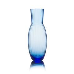 Křišťálová karafa / váza 1350 ml, Light Blue - Tethys, Sklárna Květná 1794