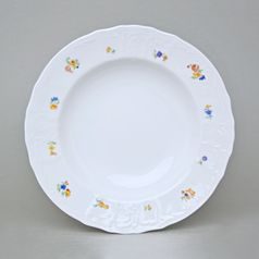 Plate deep 23 cm, Thun 1794 Carlsbad Porcelain, BERNADOTTE hazenka