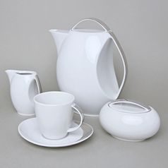 26805: Coffee set for 6 pers., Thun 1794, karlovarský porcelán