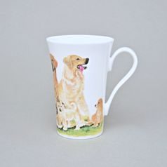 Psí kolekce - Labradorský retrívr: Hrnek Emily 400 ml, anglický kostní porcelán Roy Kirkham
