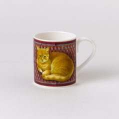 Kočky Lesley Anne Ivory: Hrnek Larch 280 ml - Spiro, anglický kostní porcelán Roy Kirkham