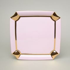 Plate dessert 23 cm, Empír 380 gold, Rose China Chodov
