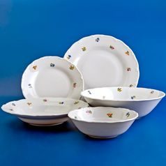 Plate set with bowls for 6 pers., Ophelie Hazenka, Moritz Zdekauer 1810