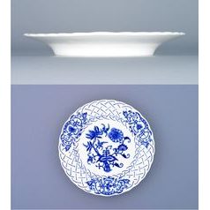 Plate embossed 15 cm, Original Blue Onion Pattern