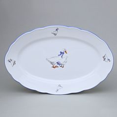 Mísa oválná 35 cm, husy, Český porcelán a.s.
