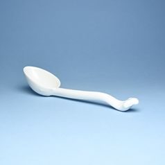 Spoon for sauceboat 23 cm, White Porcelain, Cesky porcelan a.