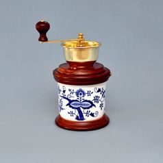 Coffee mill, Original Blue Onion Pattern