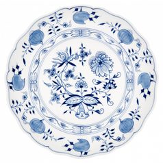 Dinner Plate 28 cm, Onion Pattern, Meissen Porcelain