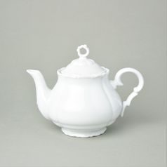 Tea pot 0,75 l, Verona white, G. Benedikt 1882
