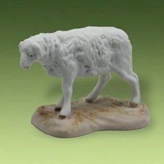 Ovce na podstavci 6,5 x 11,5 x 8 cm, Pastel, Porcelánové figurky Duchcov