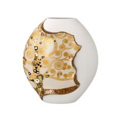 Vase The Tree of life 13.5 cm, porcelain, G. Klimt, Goebel