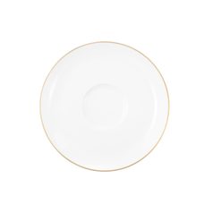 Liberty gold line: Saucer 16,5 cm, Seltmann porcelain