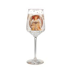 Wine glass Alphonse Mucha - Dreamer, 8.5 / 8.5 / 25 cm, 450 ml, A. Mucha, Goebel