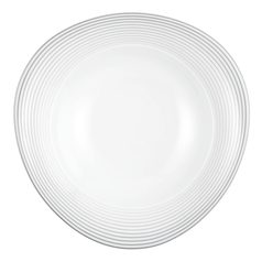 Soup plate 23 cm, Trio 23328 Nero, Seltmann Porcelain