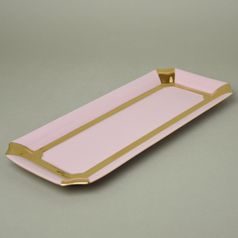 Platter 32 x 15 cm, Empir gold, Rose China Chodov
