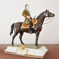 Peter The Great, 41 x 18 x 42 cm, Porcelain Figures Gläserne Porzellanmanufaktur