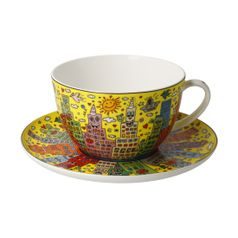 Milk Coffee Cup James Rizzi My New York City Sunset 19 / 19 / 8,5 cm, fine bone china J. Rizzi, Goebel