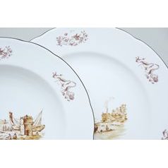 Rose 81048: Plate dining 25, Thun 1794, karlovarský porcelán