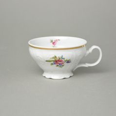Cup tea low 205 ml, Thun 1794, karlovarský porcelán, BERNADOTTE míšeňská růže