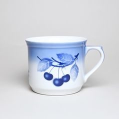 Mug warmer 0,6 l, Thun 1794 Carlsbad porcelain, BLUE CHERRY