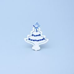 Christmas decoration Tree 8,5 cm, Original Blue Onion Pattern