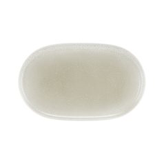 Dish oval flat 33 x 20 cm, Sento AURA home - cream, Seltmann porcelain