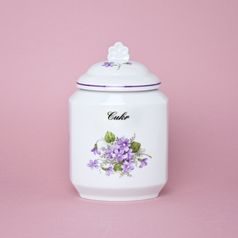 Food conatiner 1,1 l, Cukr, Violet, Cesky porcelan a.s.