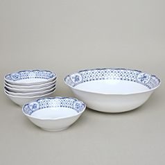 Rose 80090: Kompotová sada pro 6 osob, Thun 1794, karlovarský porcelán